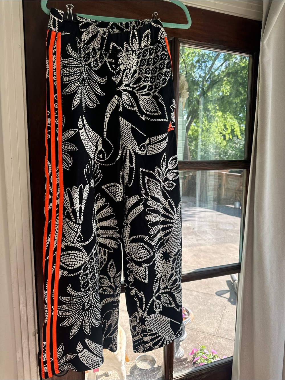 Adidas x Farm Rio Graphic Print Wide Leg Track Pant